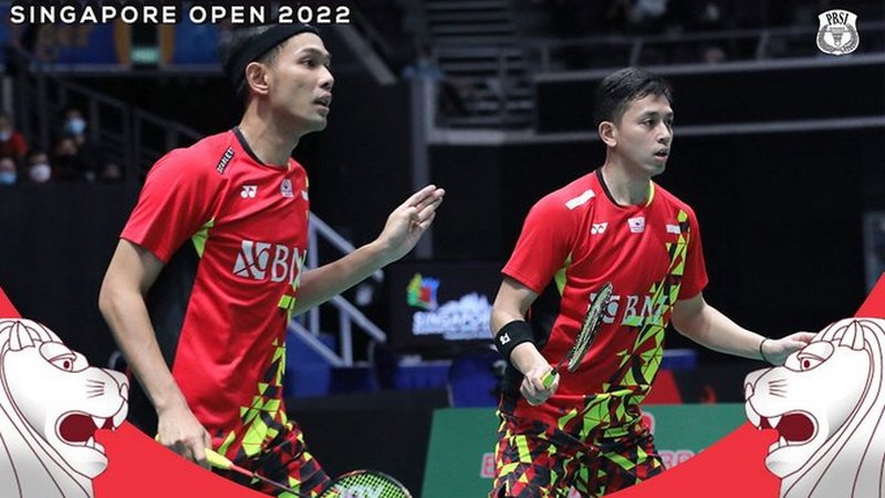 Singapore Open 2022 Fantastic Four Indonesia Kuasai Semifinal Ganda Putra